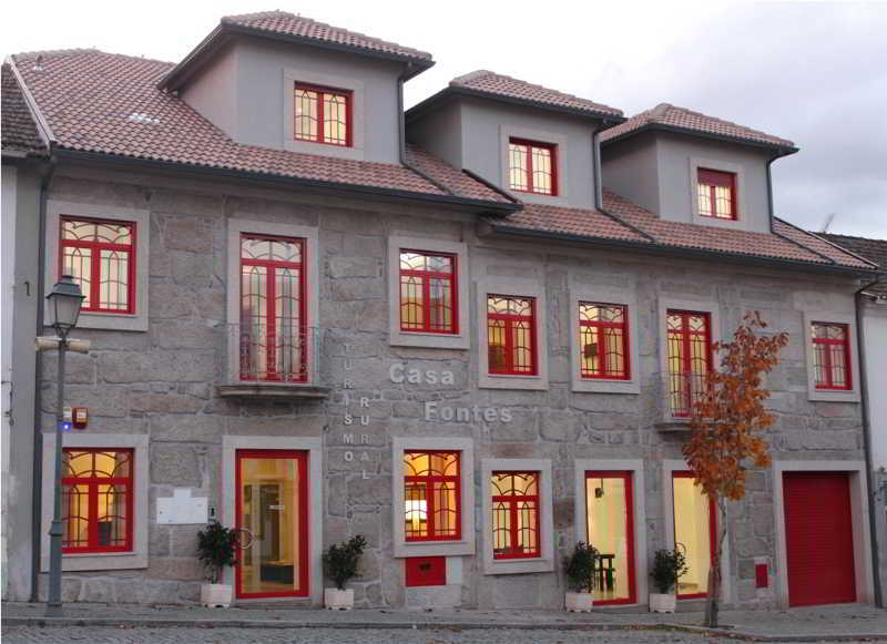 Hotel Casa Fontes Pedras Salgadas Exterior foto